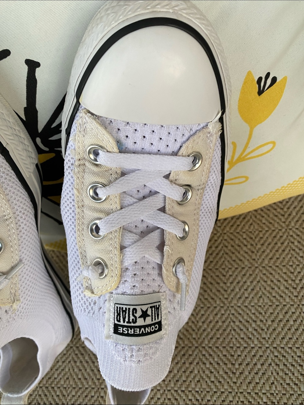 Converse Stretch Knit Slip-On Low Top two tone Sneakers 8/39 - Picture 6 of 11